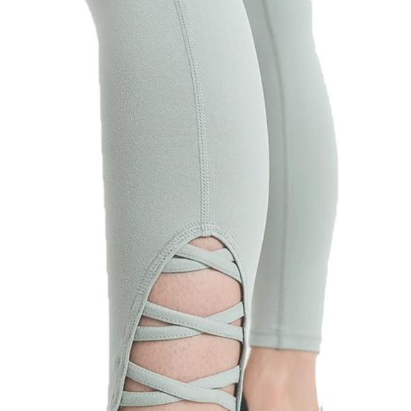 CRIS Cross Leg Cutouts 7/8 Length leggings - Picture 2 of 2